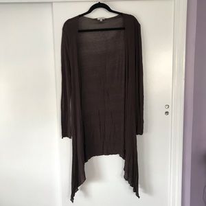 {Cache} sheer cardigan